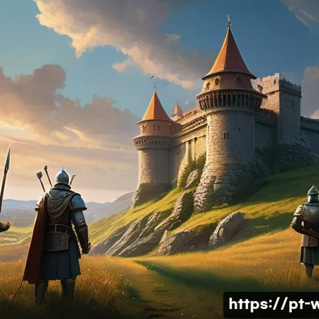 워크래프트3 PVE 최적의 구성 - **A Heroic Human Alliance Defense:** A valiant Paladin, clad in gleaming plate armor with a radi...